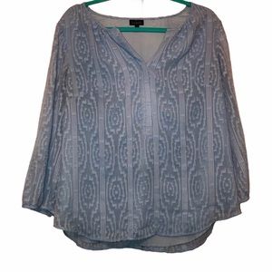 Talbots • Light Blue Blouse